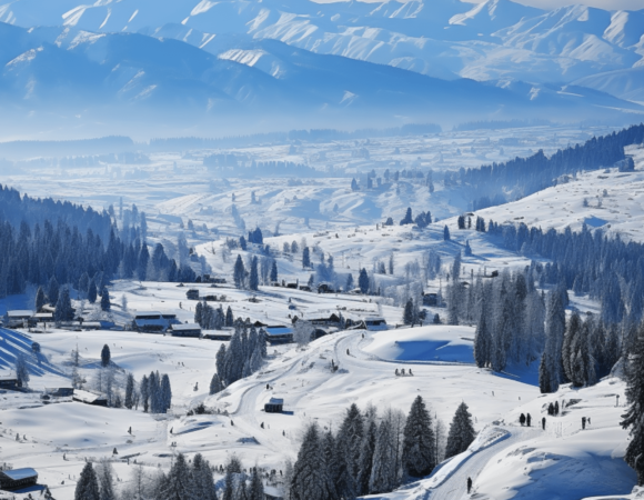 Winter activities in Gulmarg