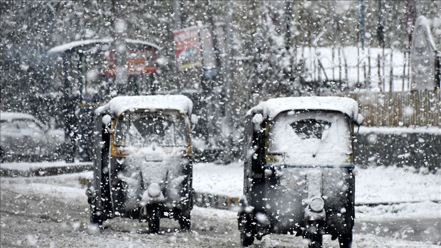 Srinagar in January
