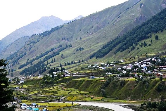 warwan valley kashmir golden wheels