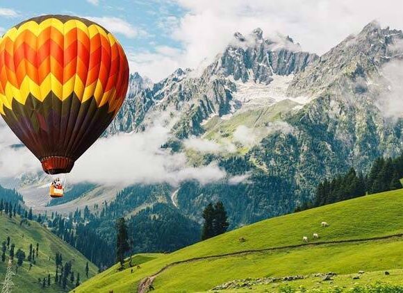 Booking a Hot Air Balloon in Kashmir