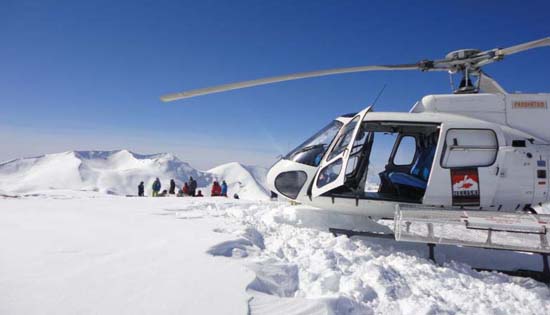 Kashmir Heliskiing golden wheels