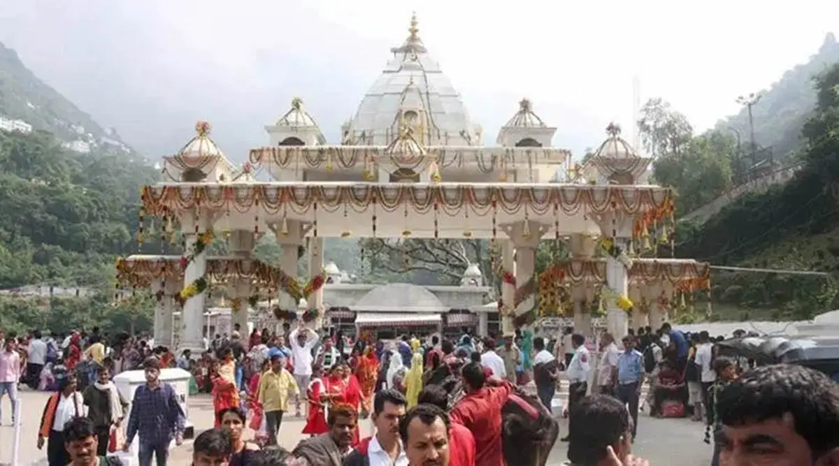 Mata Vaishno Devi Pilgrimage golden wheels