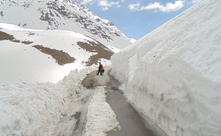 Leh Ladakh in December