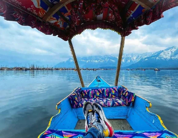 Shikara Ride in Kashmir