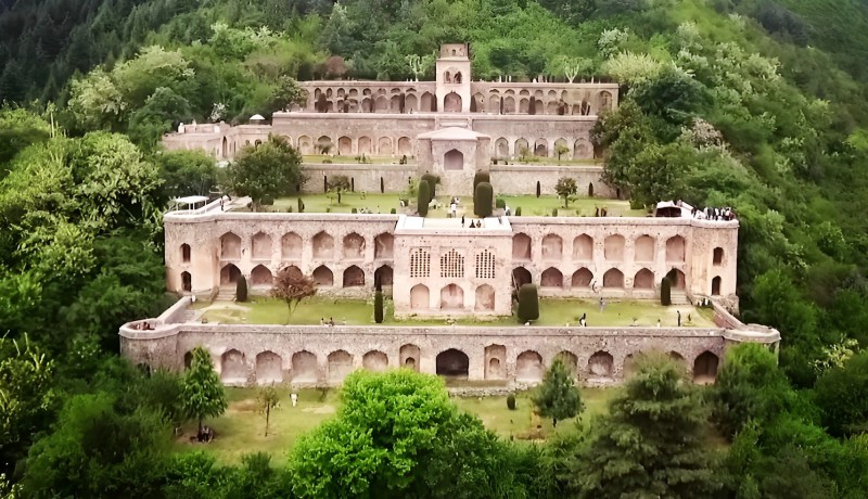 Pari Mahal Kashmir golden wheels