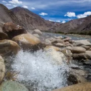 Panamik Hot Springs golden wheels