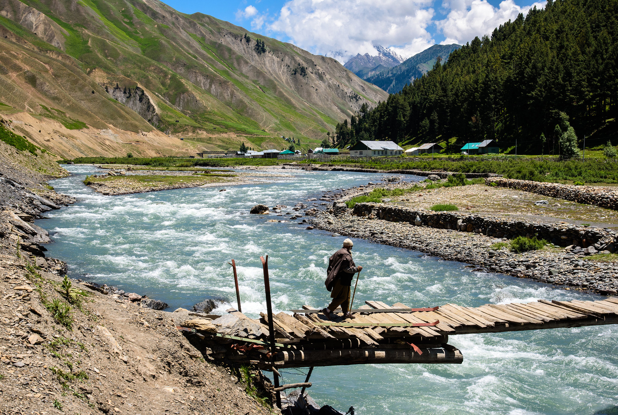Gurez Valley in Winter