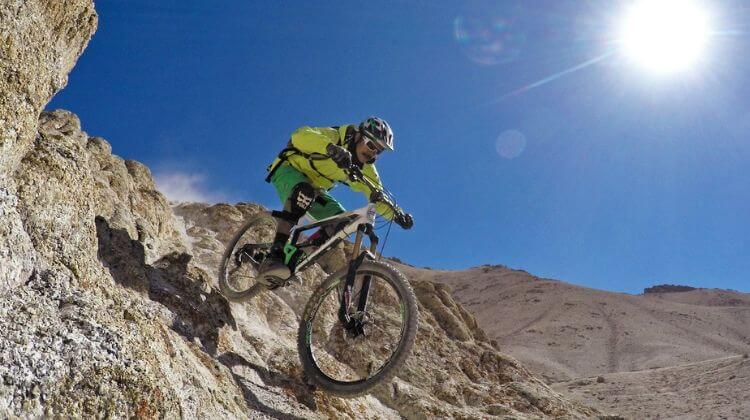 mountain biking in kashmir valley