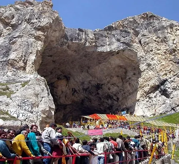 Amarnath Temple golden wheels
