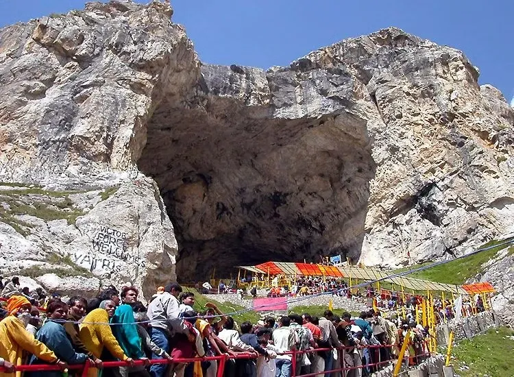 Amarnath Temple golden wheels