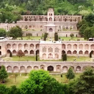 Pari Mahal Kashmir golden wheels