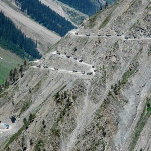 Zoji La Pass golden wheels