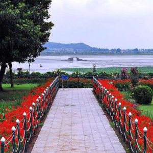 nishat bagh kashmir golden wheels
